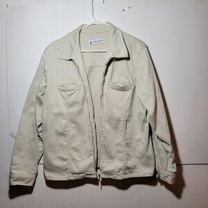 Marsh Landing Zip Front Jacket Size Medium womens